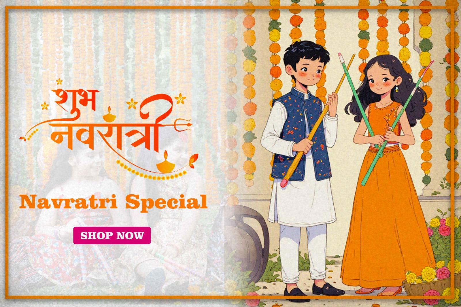 Celebrate The Navratri with Cutiekins in Ghibli Style !!