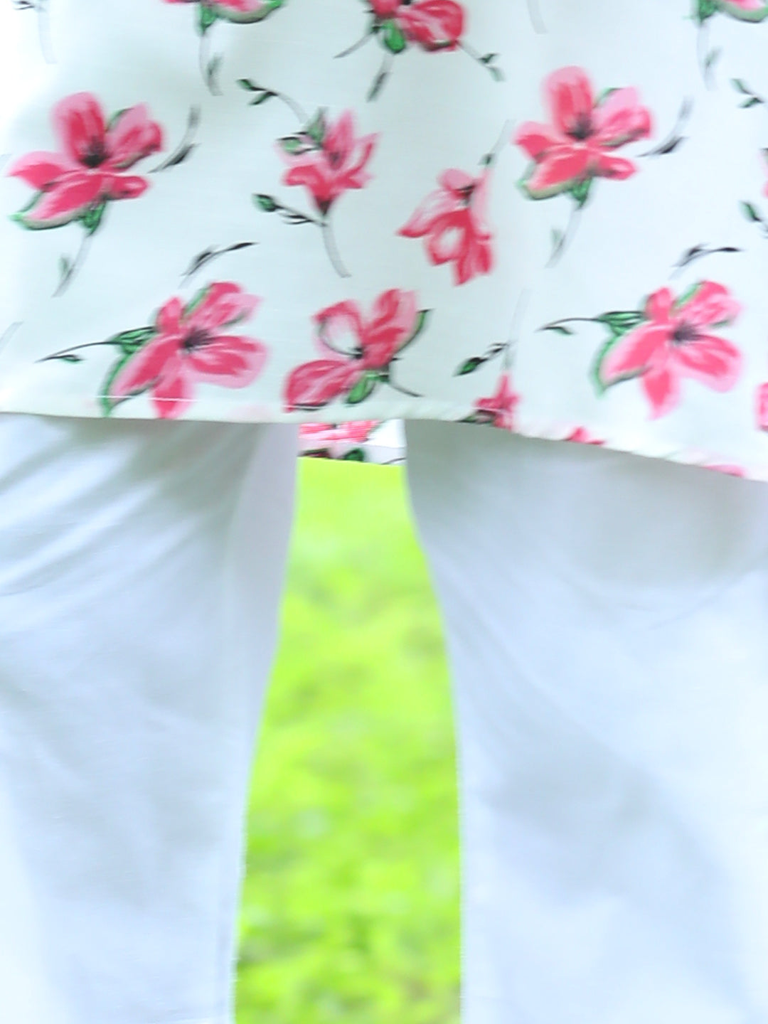 Cutiekins Printed Kurta and Pajama Set-White & Off White