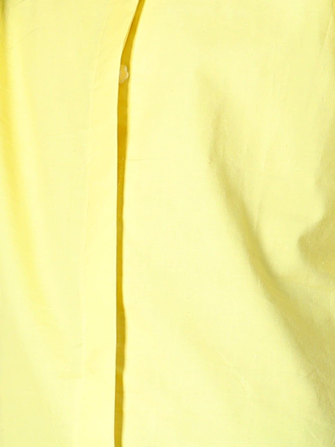 Cutiekins Girls Shirt Style Solid Top -Lemon