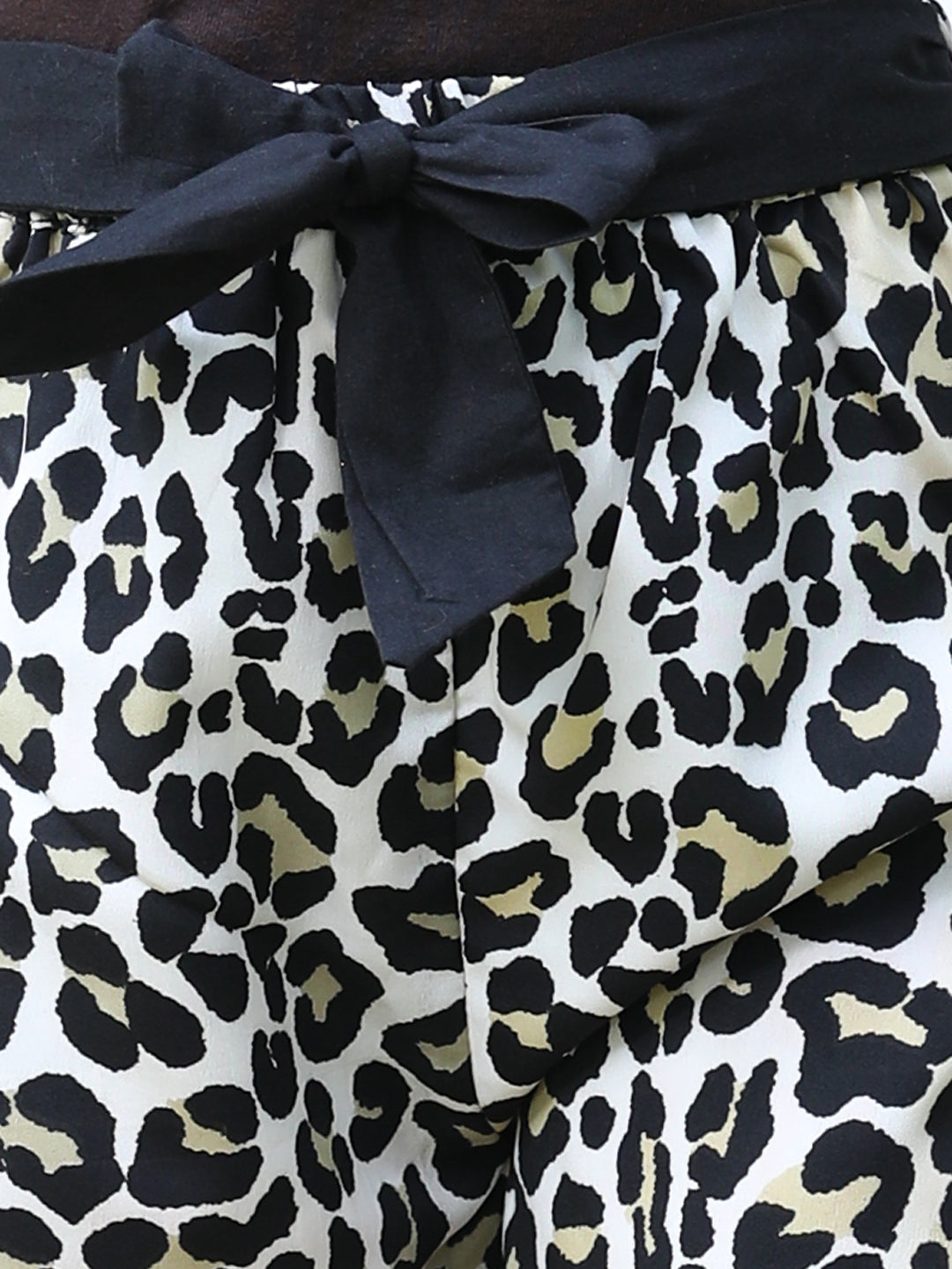 Cutiekins Printed Polyester Regular Shorts-Black & White