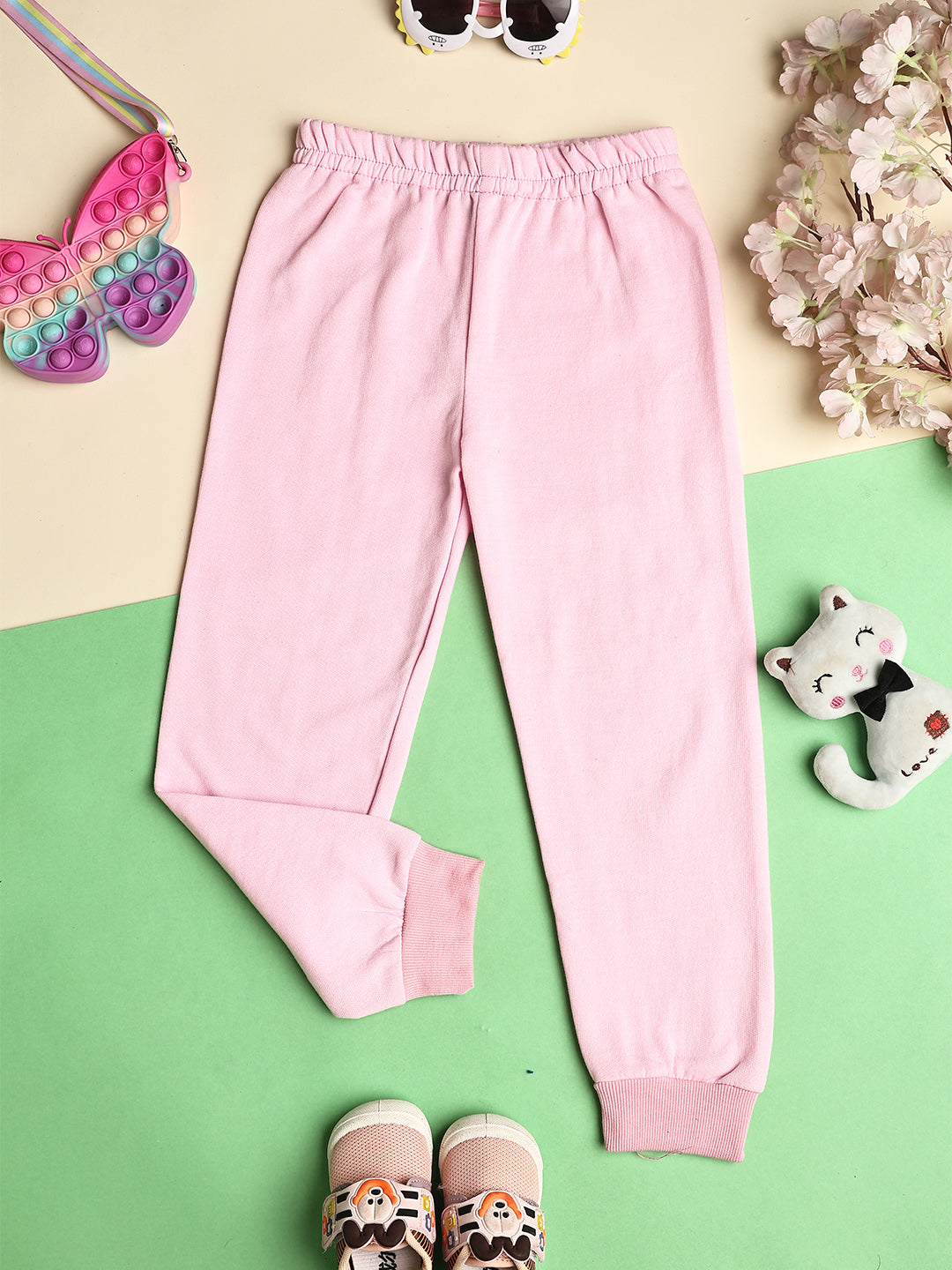 Cutiekins Boys Crocodile Graphic Print cozy Tracksuit -Mustard & Green