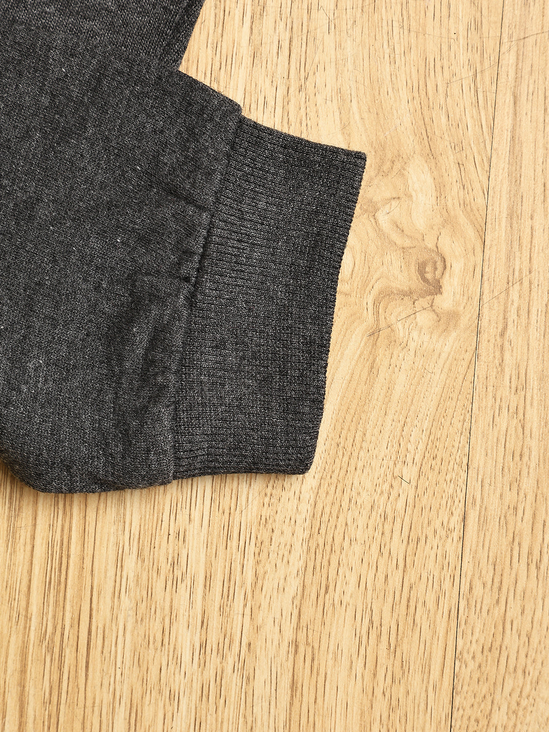 Cutiekins Boys Graphic Print cozy Fleece Trackpant -Black & Off White