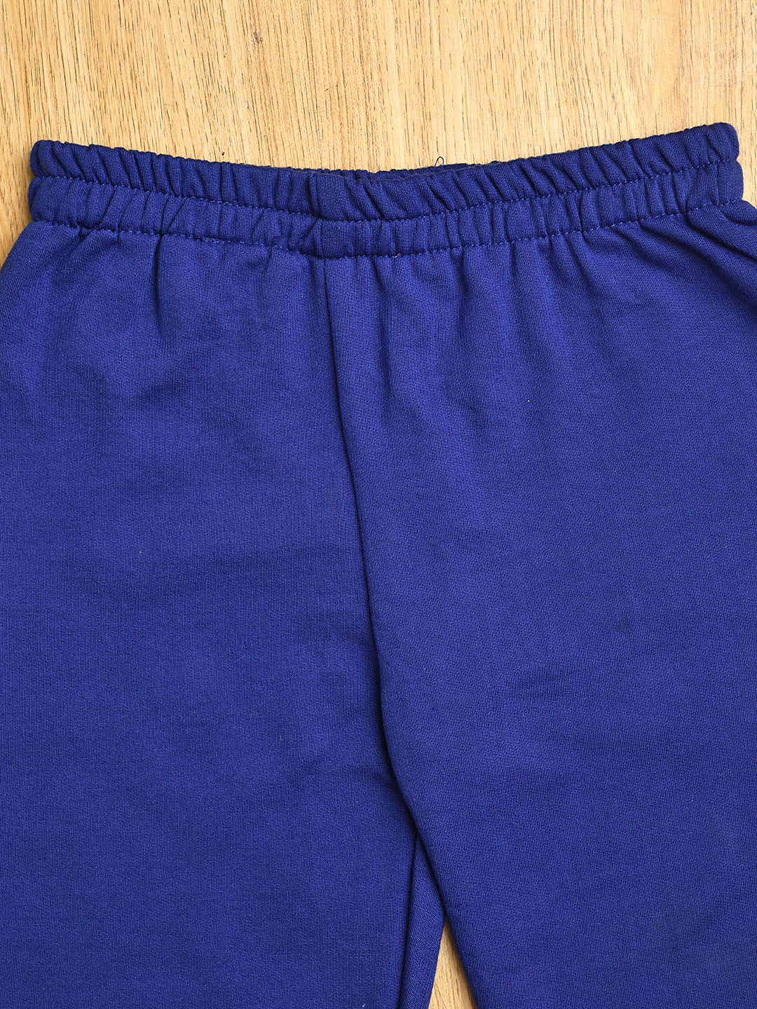 Cutiekins Boys Minions Graphic Print cozy Trackpant -Dark Blue & Nude