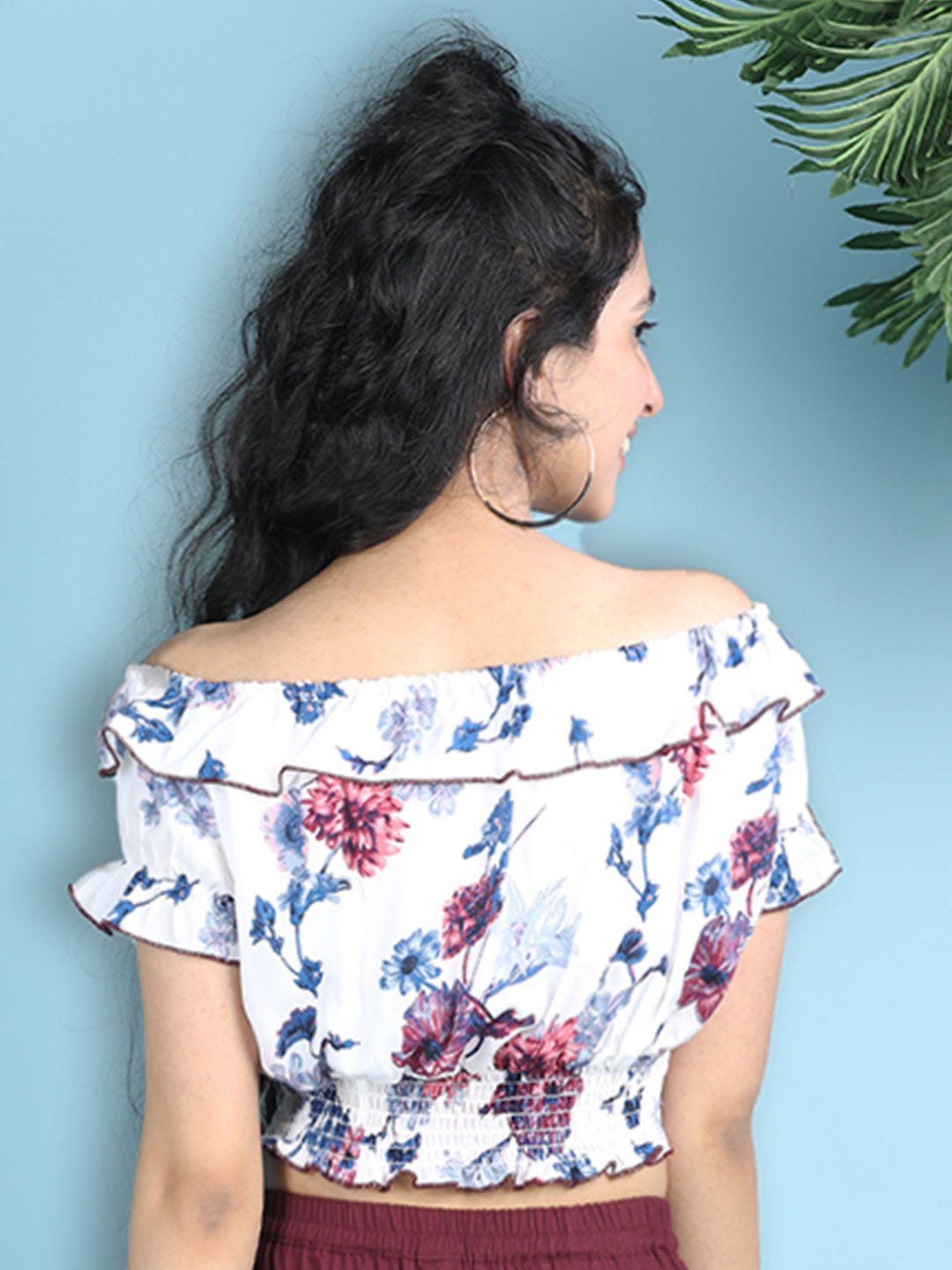 Cutiekins Girls Printed Embellished Top -White & Multi