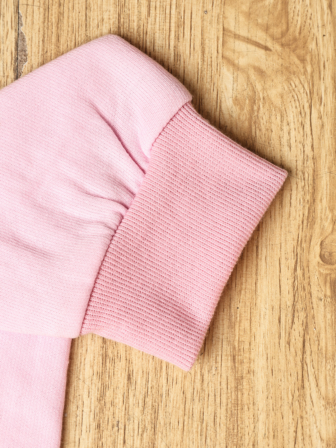 Cutiekins Girls Graphic Print Cozy Trackpant -Light Pink