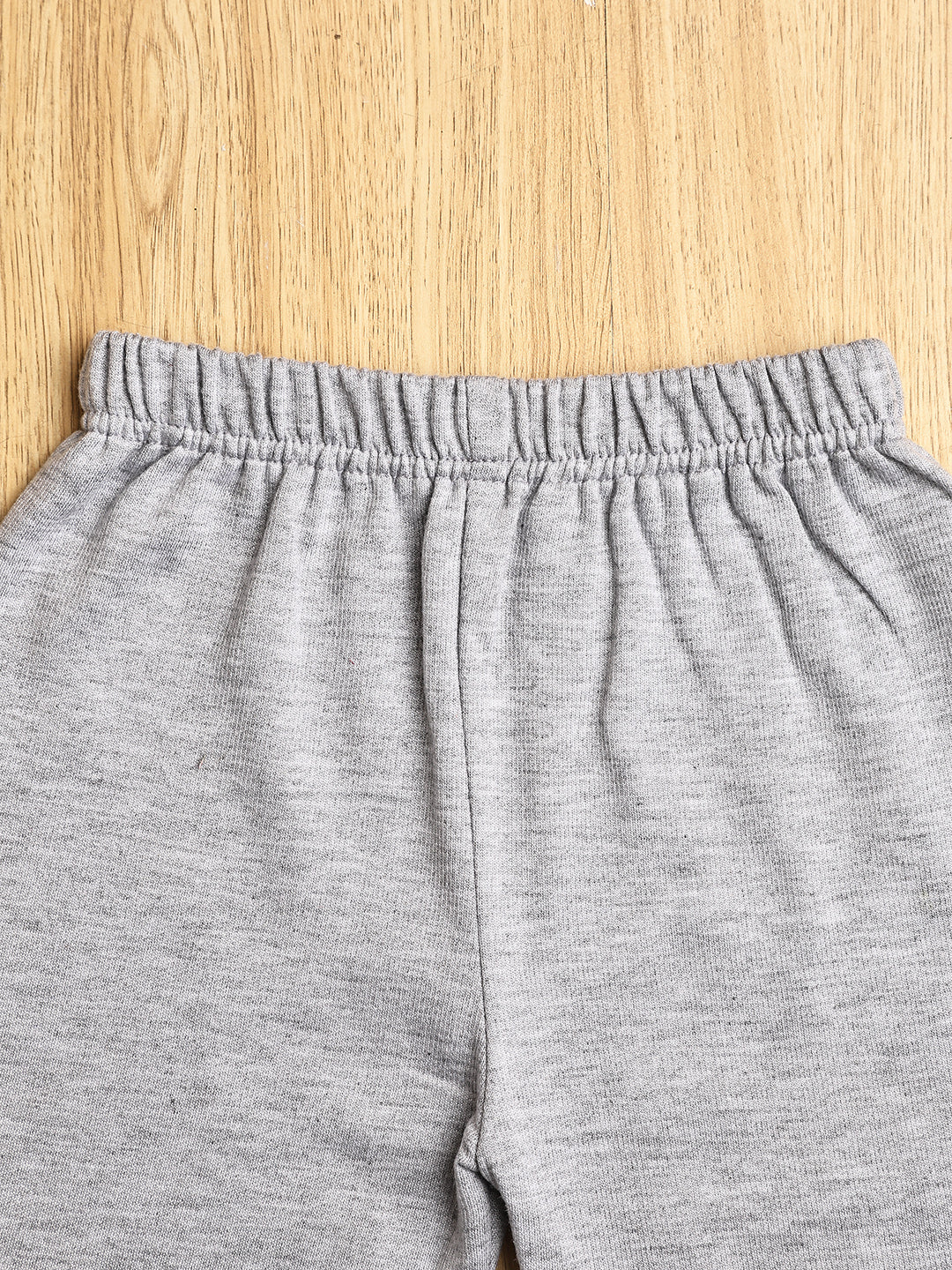 Cutiekins Boys Graphic Print cozy Trackpant -Grey