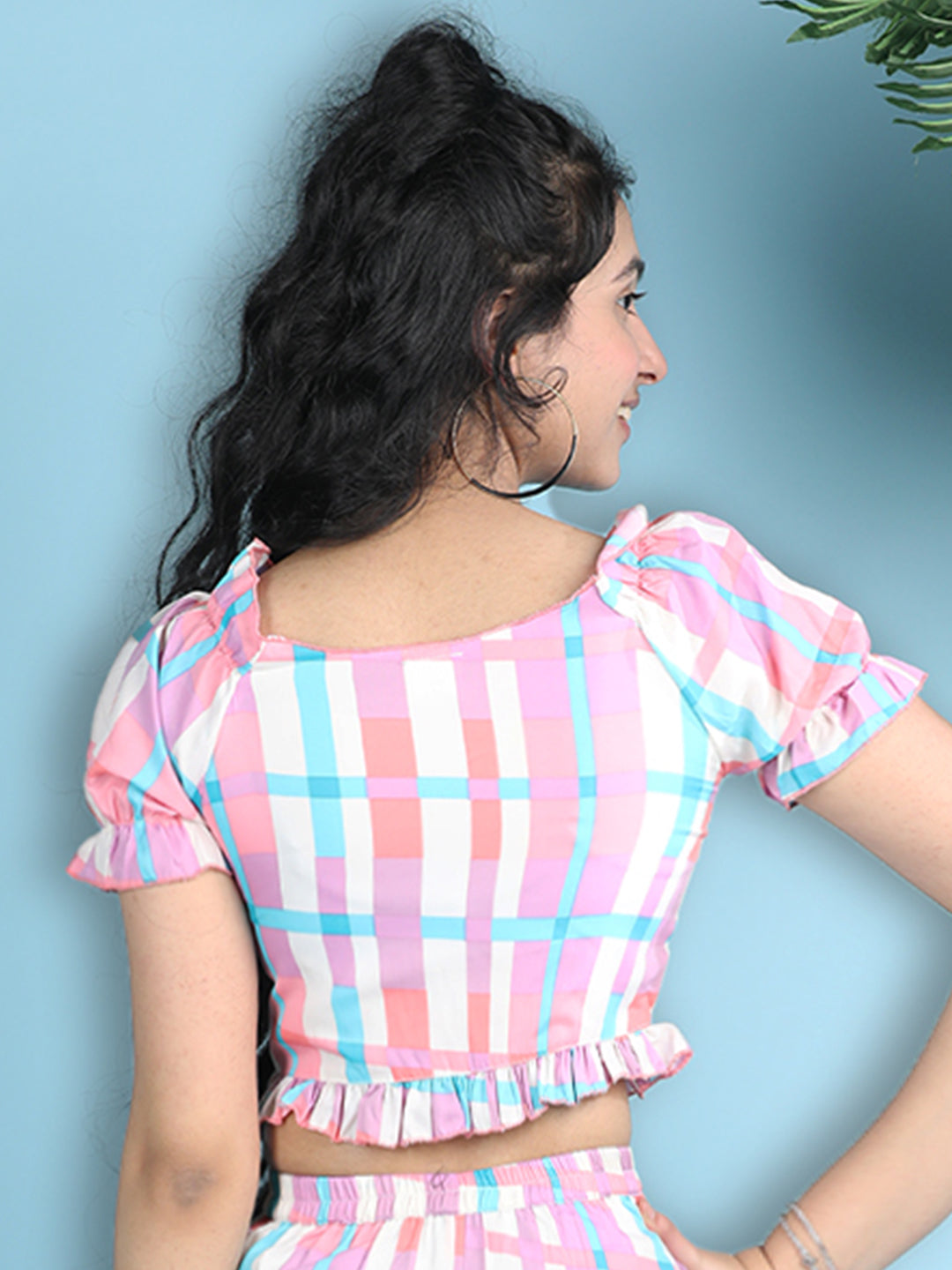 Cutiekins Girls Printed Embellished Top -Multicolor