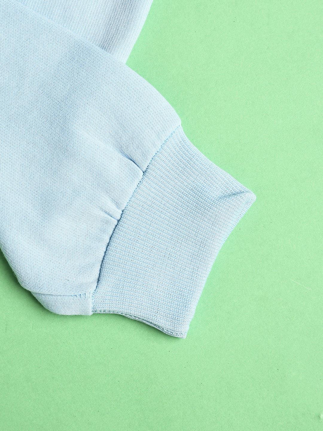 Cutiekins Girls Graphic Print Cozy Trackpant -Turquoise Blue