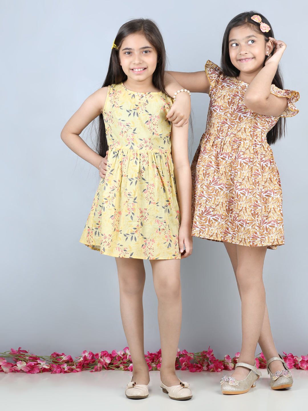 Cutiekins Pack Of 2 Dress-Multicolour