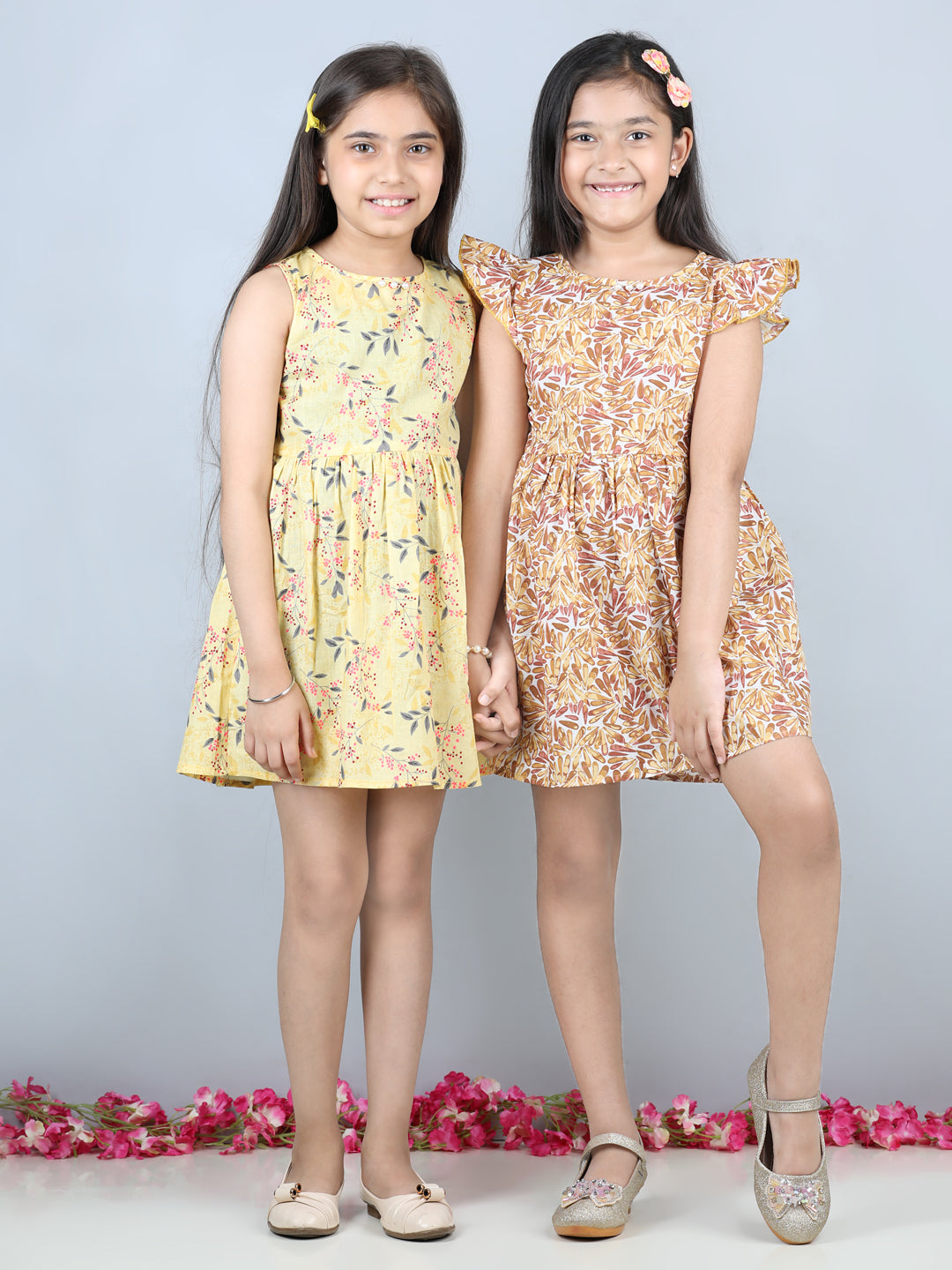 Cutiekins Pack Of 2 Dress-Multicolour