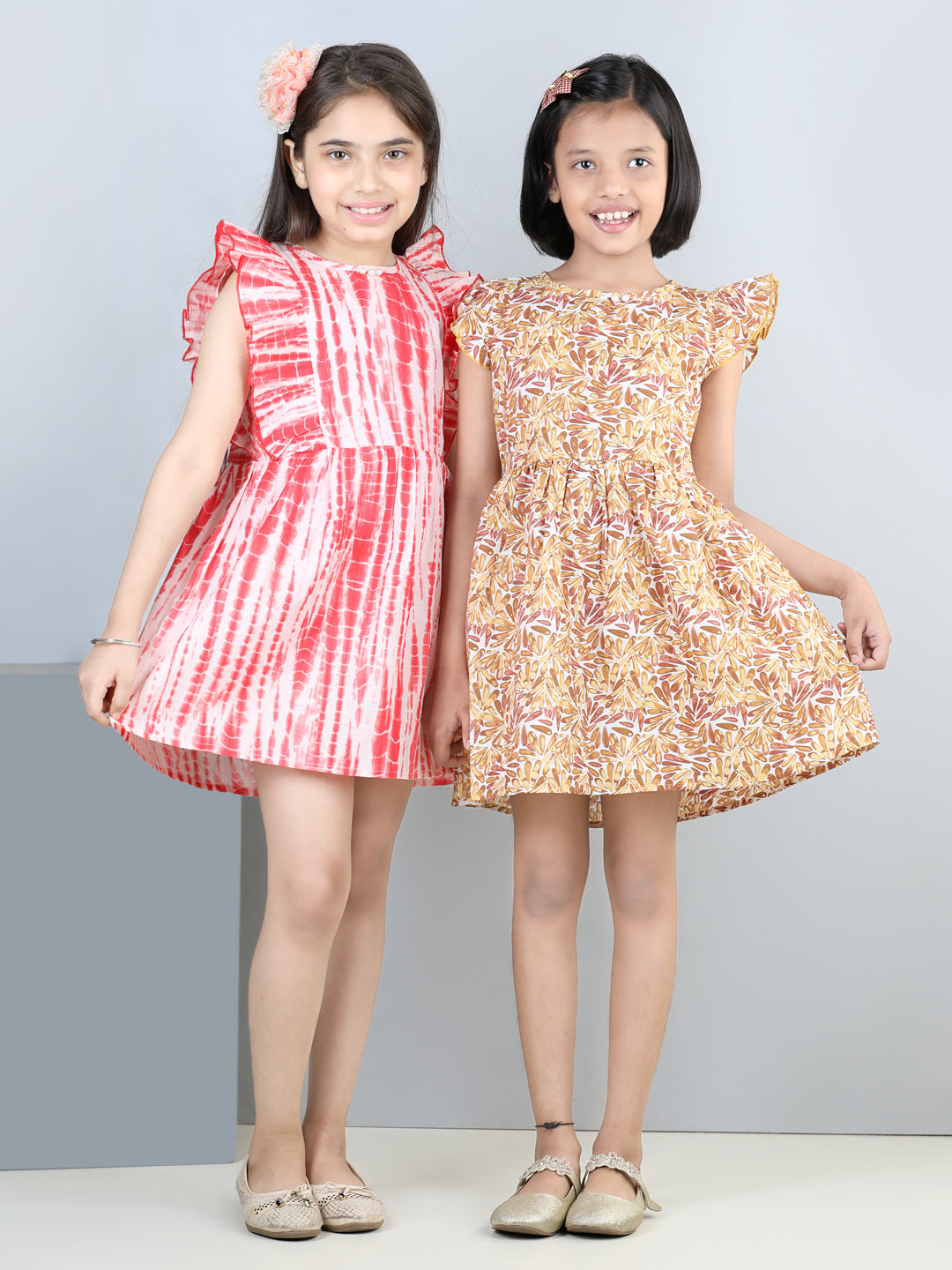 Cutiekins Pack Of 2 Dress-Multicolour