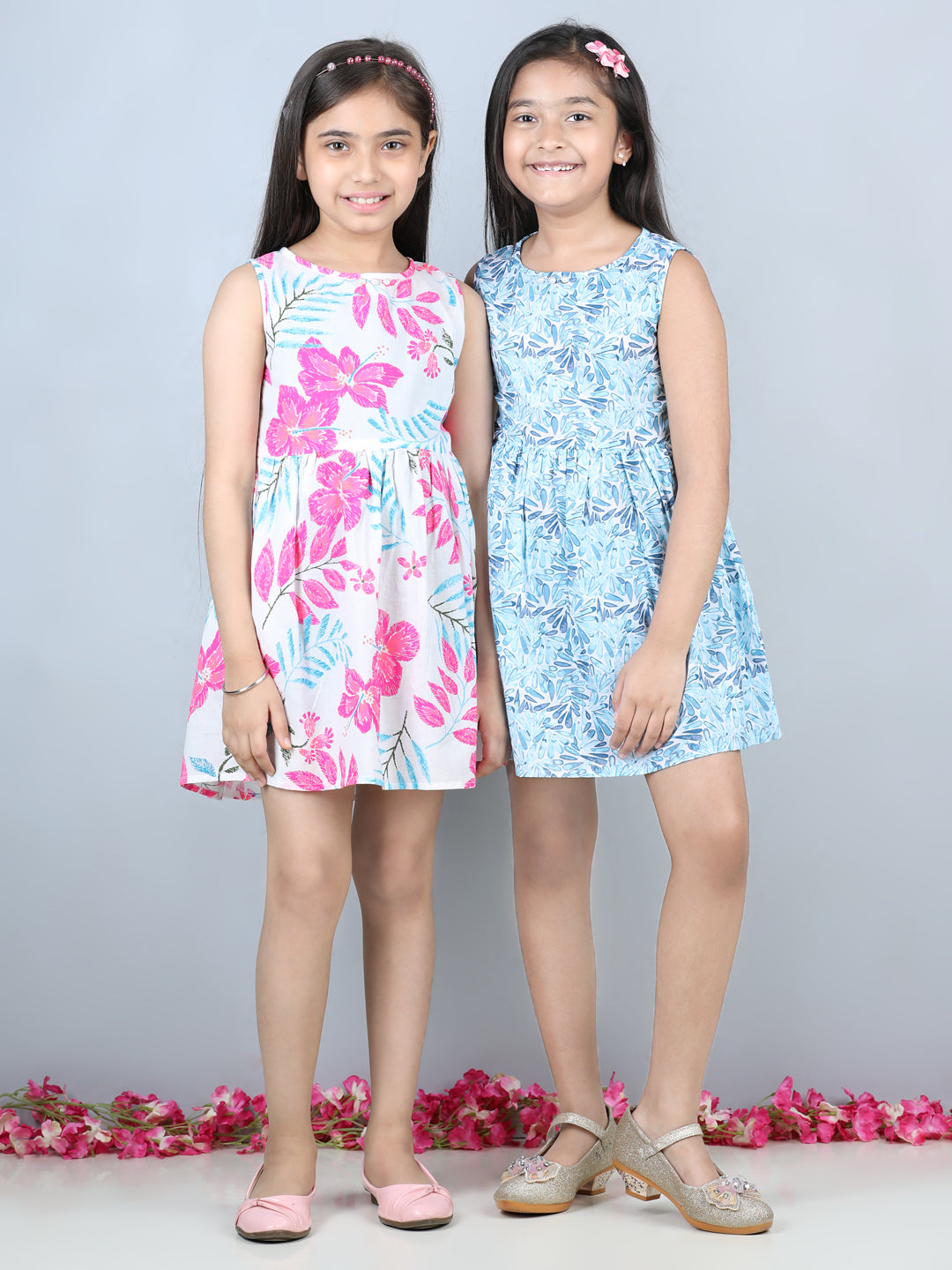 Cutiekins Pack Of 2 Dress-Multicolour