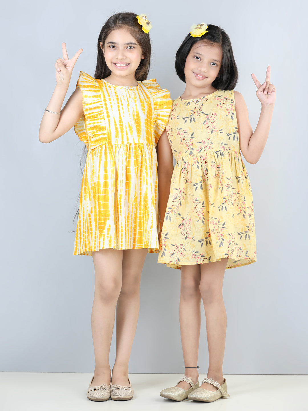 Cutiekins Pack Of 2 Dress-Multicolour