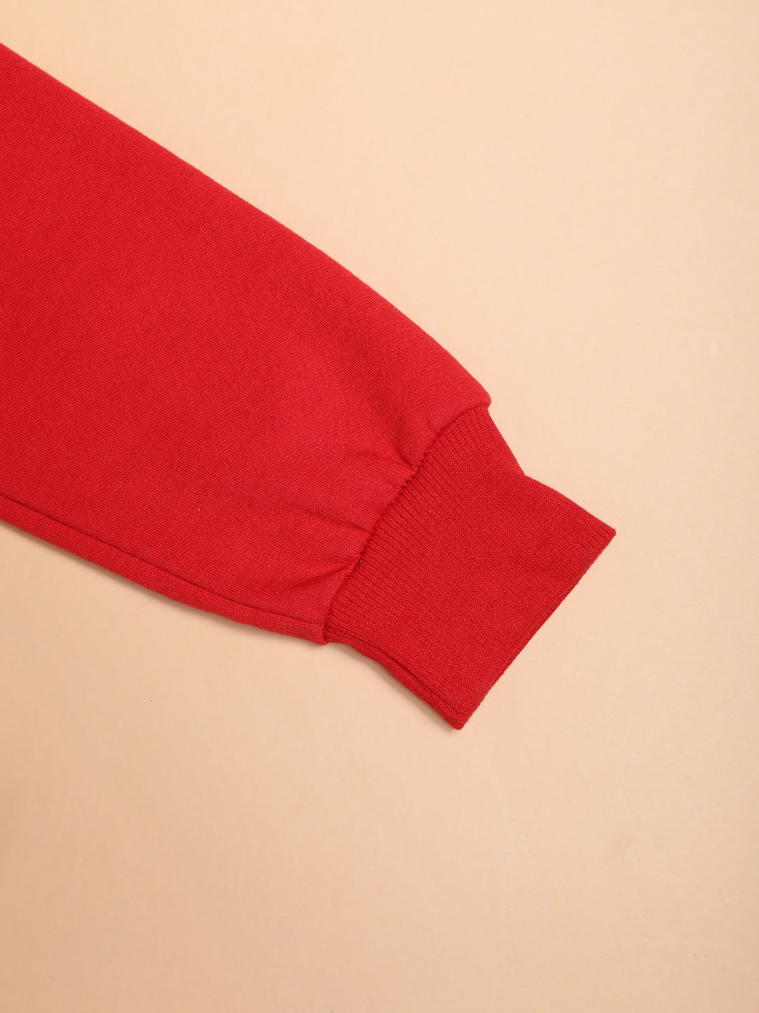 Cutiekins Girls Graphic Print Trendy Winter Sweatshirt -Red