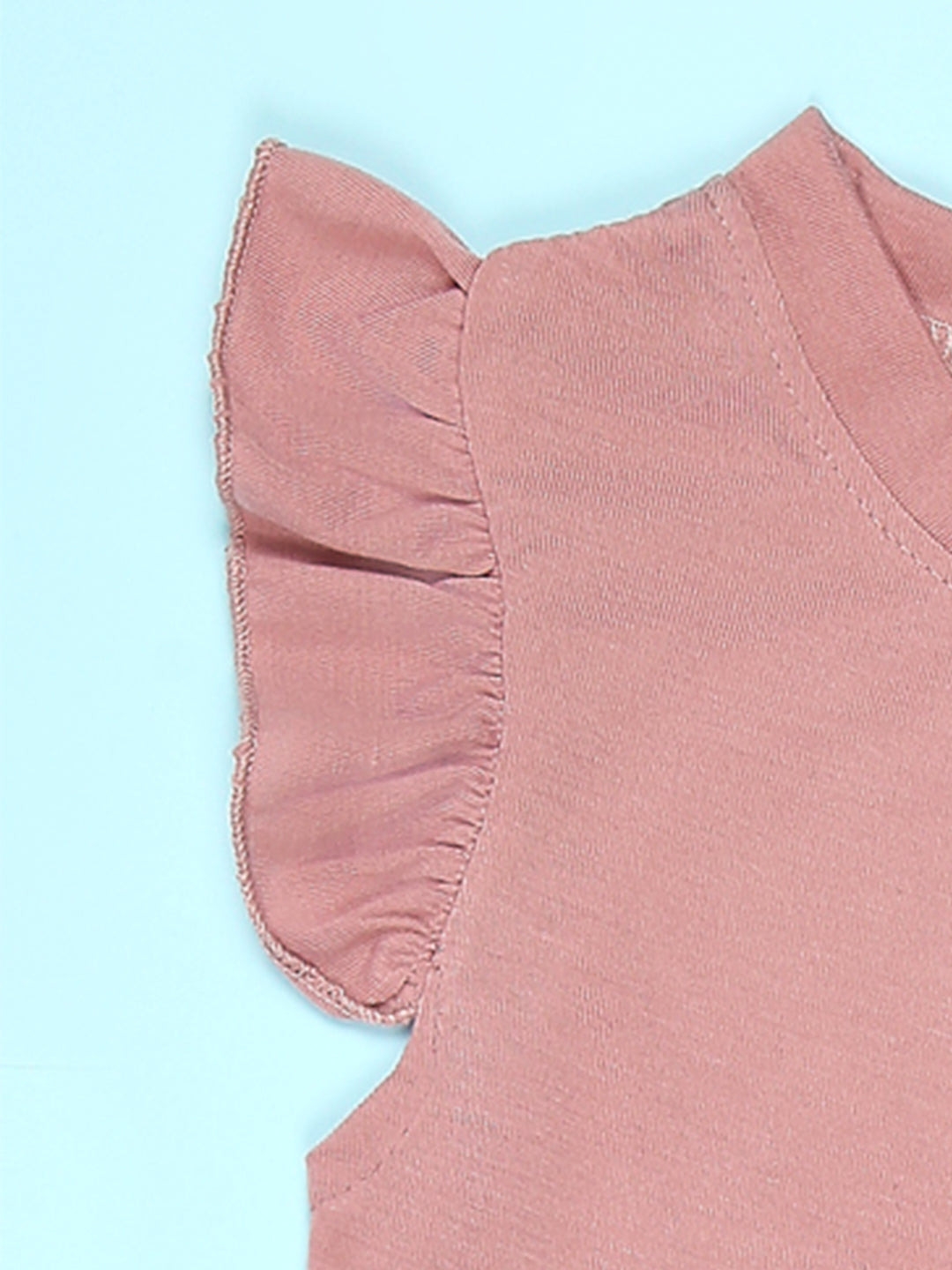 Cutiekins Girls Graphic Print T-Shirt -Rust