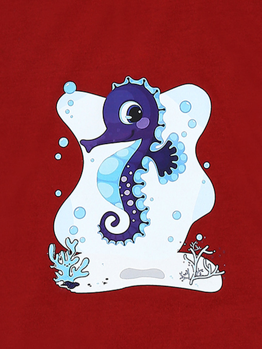 Cutiekins Girls Graphic Print T-Shirt -Maroon