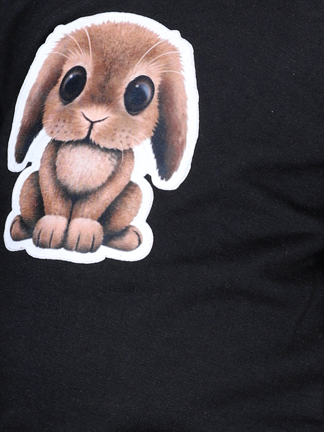 Cutiekins Squirel Patch Sweatshirt & Jogger Clothing Set-Black