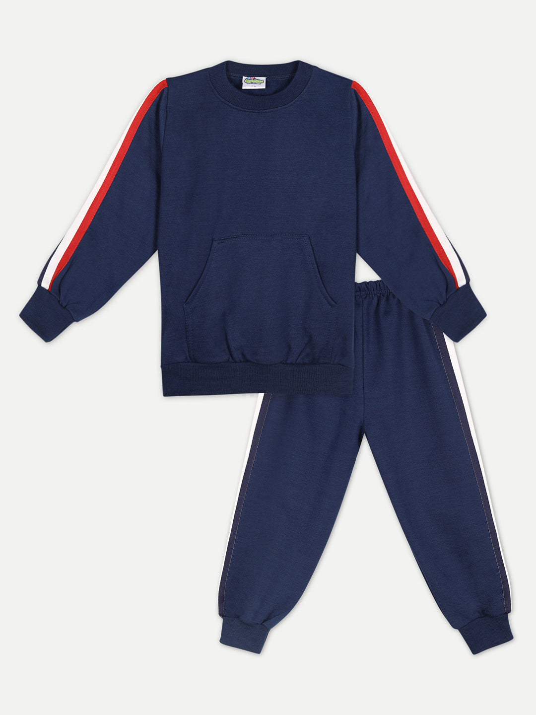 Cutiekins Boys Royal Blue Sweatshirt With Trackpant