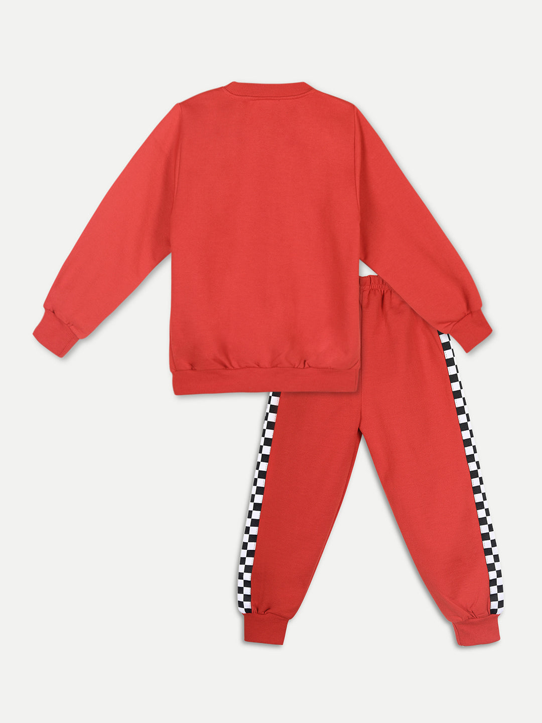 Cutiekins Boys Red Sweatshirt With Trackpant