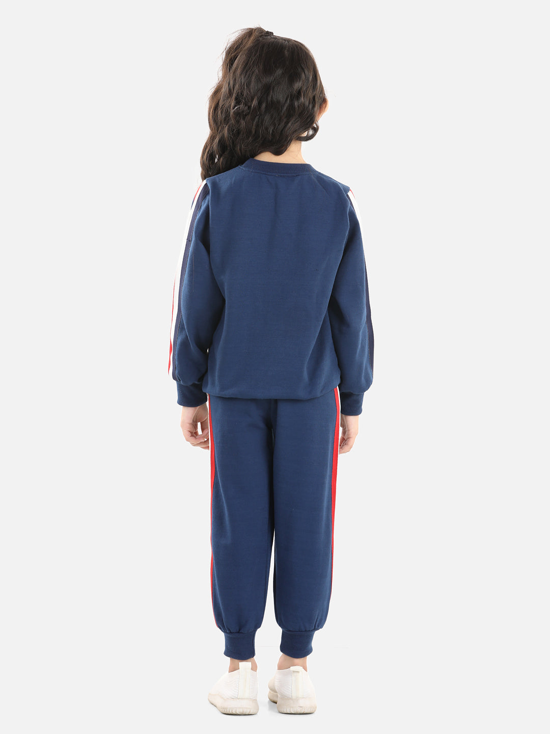 Cutiekins Girls Royal Blue Sweatshirt With Trackpant