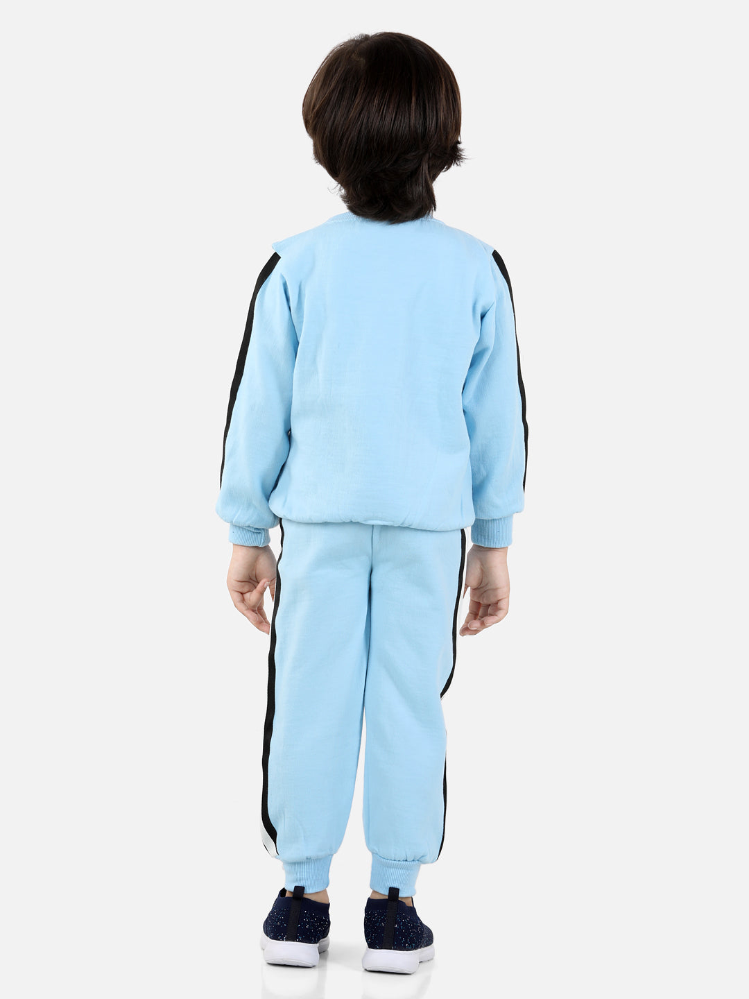 Cutiekins Boys Turquoise Blue Sweatshirt With Trackpant