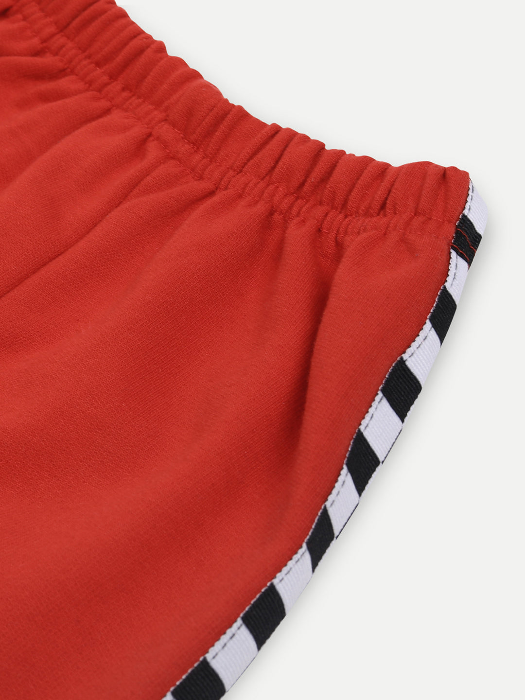 Cutiekins Boys Red Sweatshirt With Trackpant