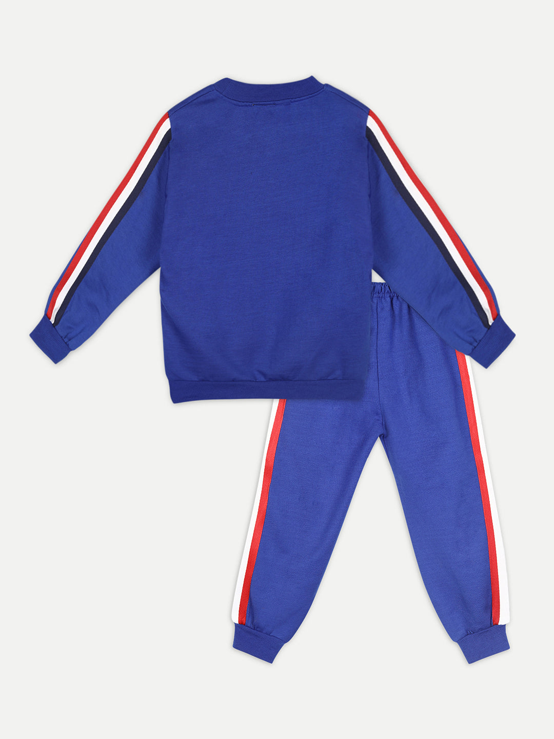 Cutiekins Girls Indigo Blue Sweatshirt With Trackpant