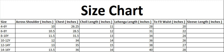 Cutikeins Girls Orange Mirror Work Net Ready to Wear Lehenga & Blouse With Dupatta