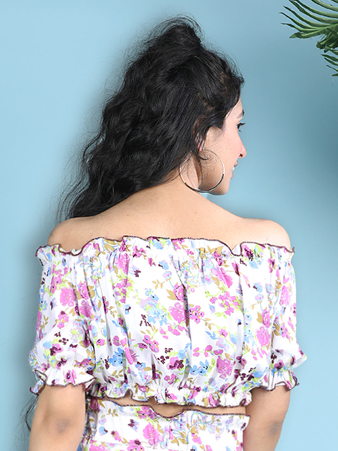 Cutiekins Girls Printed Embellished Top -White & Multi