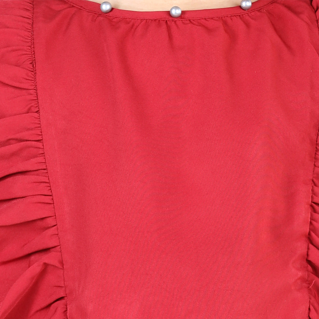 Cutiekins Pack Of 2 Solid Top-Black & Red