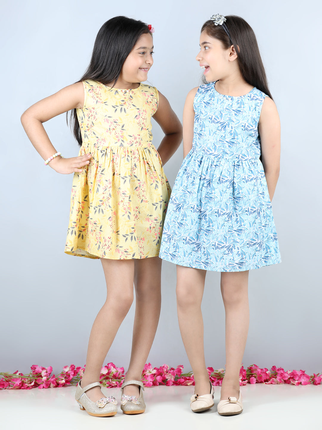 Cutiekins Pack Of 2 Dress-Multicolour