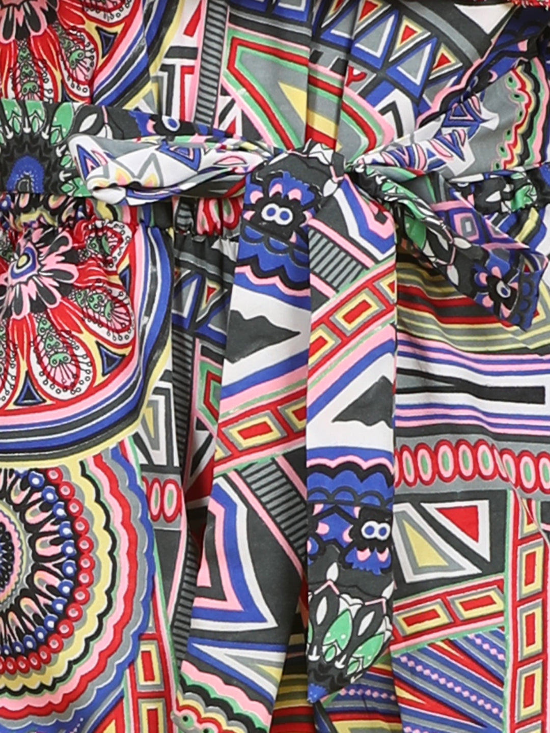 Cutiekins Stylish & Trendy Printed Jumpsuit for Kids -Blue & Multi
