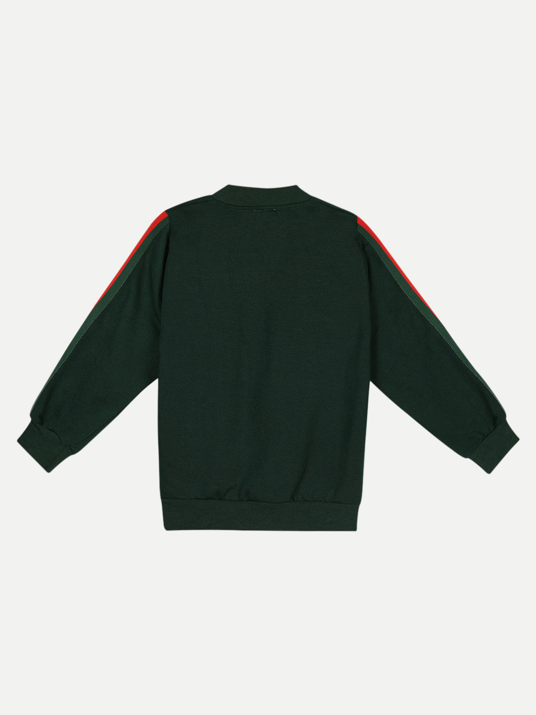 Cutiekins Pack of 2 Sweatshirt-Bottle Green & Red