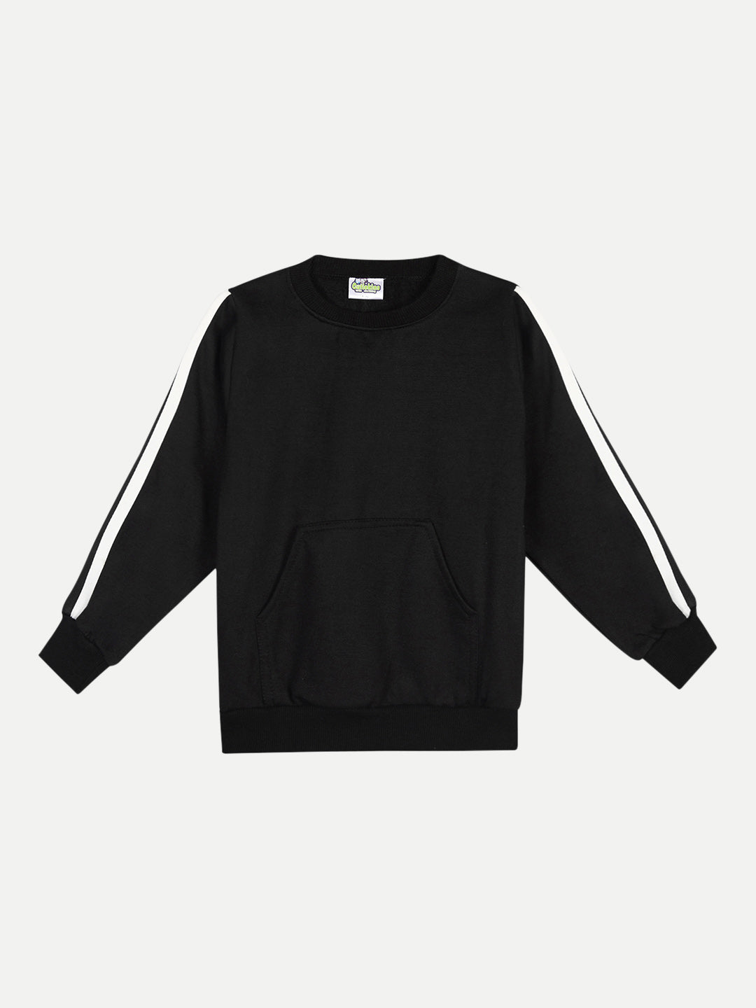Cutiekins Pack of 2 Sweatshirt-Black & Orange