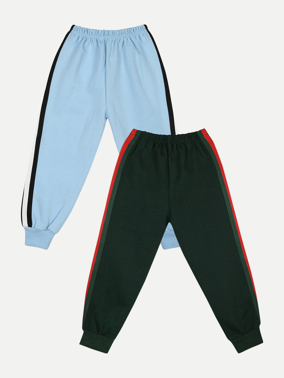 Cutiekins Pack Of 2 Tracksuit -Sky Blue & Bottle Green